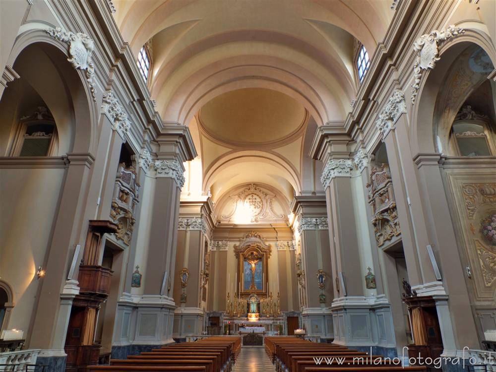 Rimini (Italy) - Interior of the Church of San Francesco Saverio, alias Church of the Suffrage